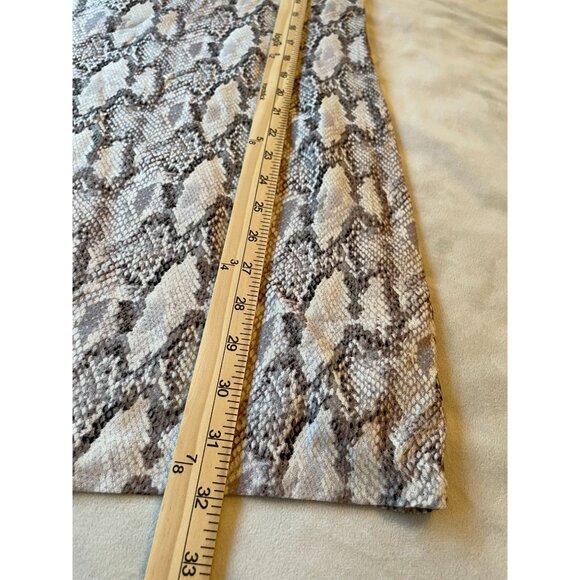 Olivaceous Fall Trend Snake Print Lined Mini Dress M Short Sleeve - Picture 4 of 8